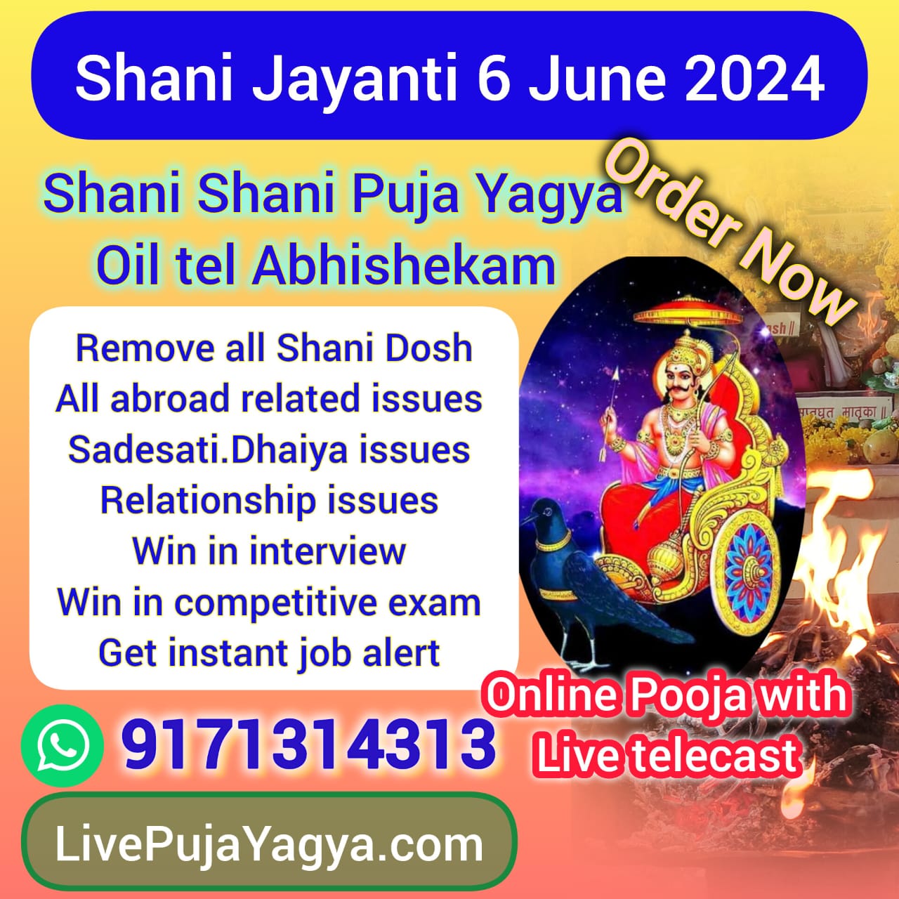 Shani Graha Shanti Puja: Relieve Saturn’s Negative Effects | Bhavishya ...