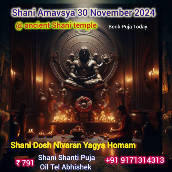 Online Shani Shanti Homam