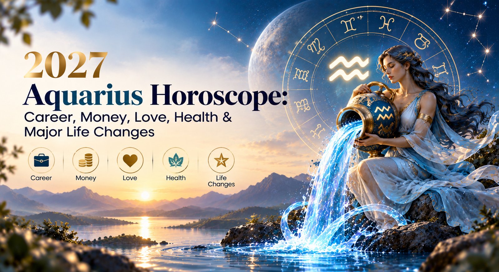 2027 Aquarius Horoscope: Career, Money, Love, Health & Major Life Changes