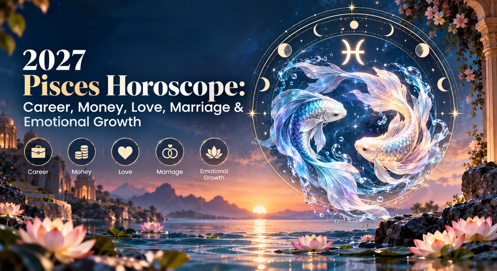 2027 Pisces Horoscope: Career, Money, Love, Marriage & Emotional Growth