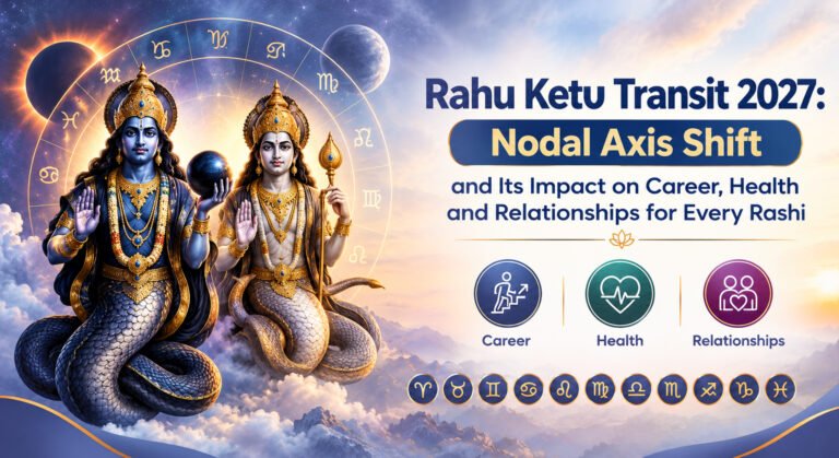 Rahu Ketu Transit 2027: Nodal Axis Shift and Its Impact on Career, Health and Relationships for Every Rashi