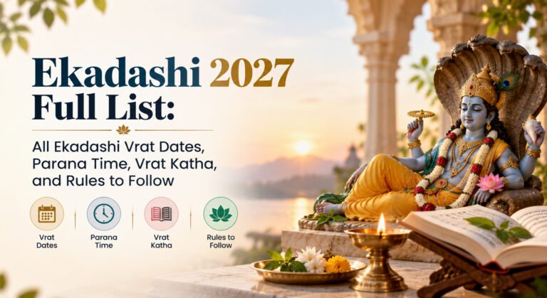 Ekadashi 2027 Full List: All Ekadashi Vrat Dates, Parana Time, Vrat Katha, and Rules to Follow