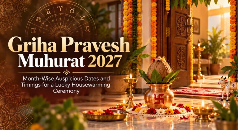 Griha Pravesh Muhurat 2027: Month-Wise Auspicious Dates and Timings for a Lucky Housewarming Ceremony