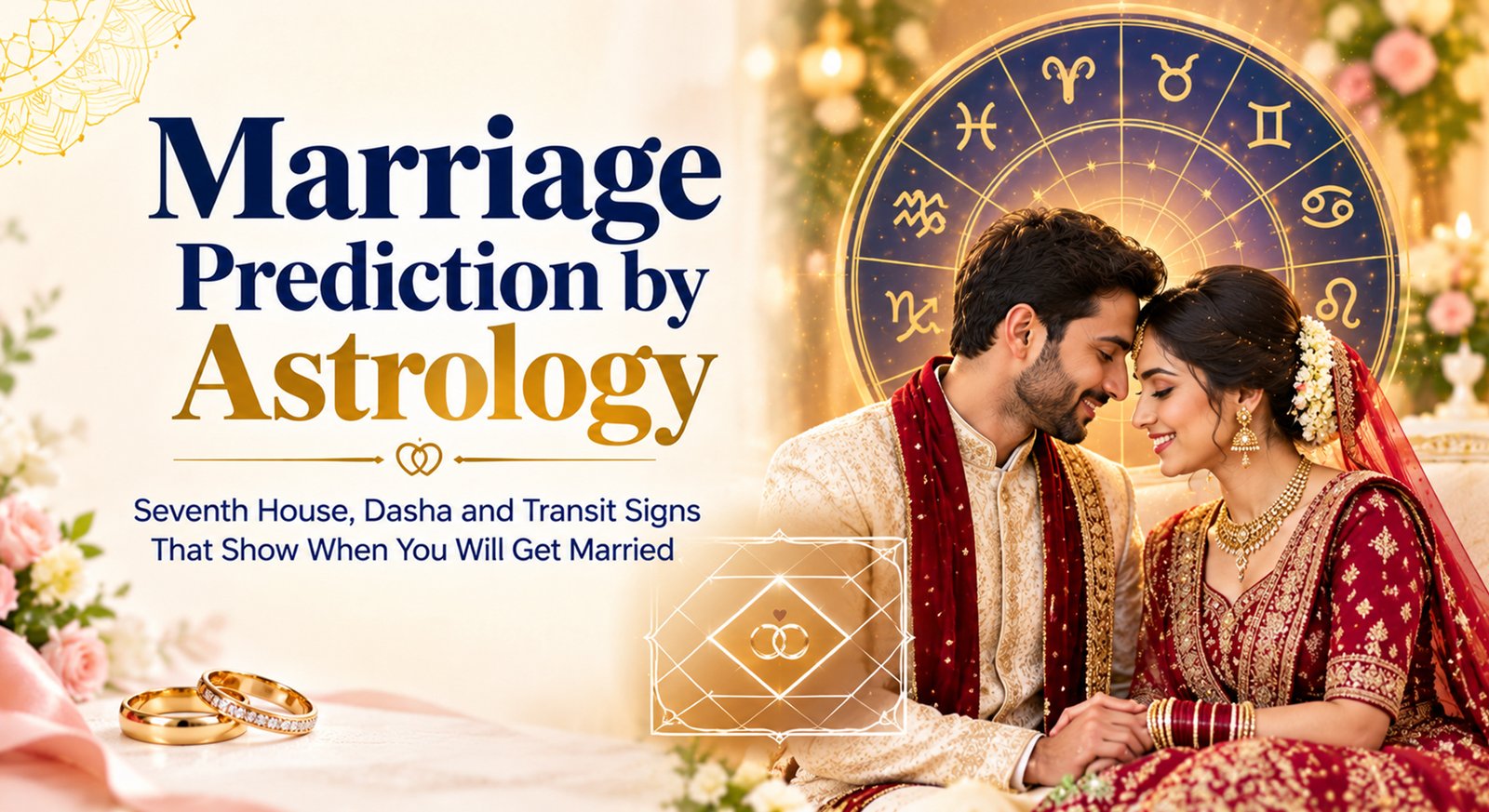 Marriage Prediction by Astrology: Seventh House, Dasha and Transit Signs That Show When You Will Get Married