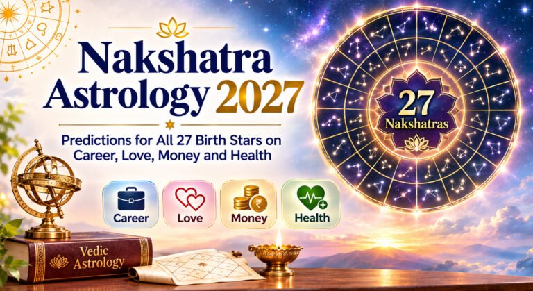 Nakshatra Astrology 2027: Predictions for All 27 Birth Stars on Career, Love, Money and Health