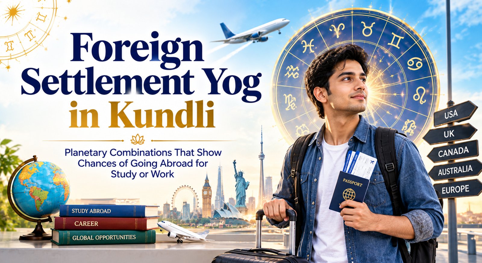 Home Foreign Settlement Yog in Kundli: Planetary Combinations That Show Chances of Going Abroad for Study or Work