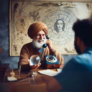 astrologer on phone